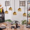 Koyoto Lampada a sfera, Lampada a sospensione Nero, 5-Luci