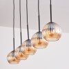 Koyoto Lampada a sfera, Lampada a sospensione Nero, 5-Luci