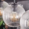 Koyoto Lampada a sfera, Lampada a sospensione Nero, 5-Luci