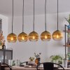 Koyoto Lampada a sfera, Lampada a sospensione Nero, 5-Luci
