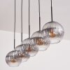 Koyoto Lampada a sfera, Lampada a sospensione Nero, 5-Luci