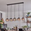 Koyoto Lampada a sfera, Lampada a sospensione Nero, 5-Luci