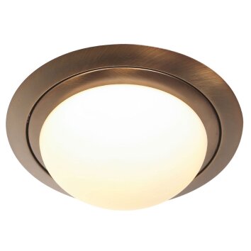 Illuminazione Steinhauer Ikaro Plafoniera LED Bronzo, 1-Luce