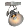 Illuminazione Steinhauer Gearmetal Applique, Faretto da parete Argento Brunito, 1-Luce