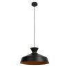 Illuminazione Steinhauer Skandina Lampada a sospensione Oro, Nero, 1-Luce