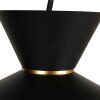 Illuminazione Steinhauer Skandina Lampada a sospensione Oro, Nero, 1-Luce