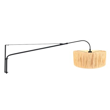 Illuminazione Steinhauer Classy Applique Nero, 1-Luce