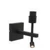 Illuminazione Steinhauer Stang Applique LED Nero, 2-Luci