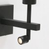 Illuminazione Steinhauer Stang Applique LED Nero, 2-Luci