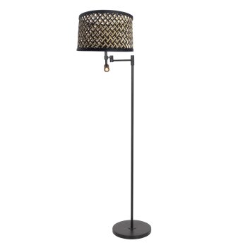 Illuminazione Steinhauer Stang Lampada da terra Nero, 1-Luce