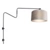 Illuminazione Steinhauer Linstrøm Applique Nero, 1-Luce