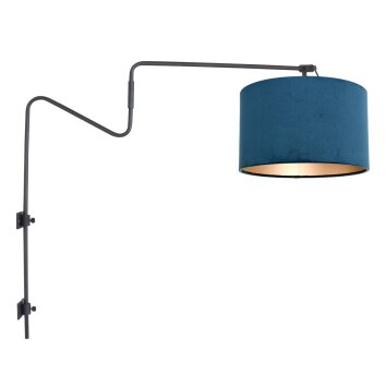 Illuminazione Steinhauer Linstrøm Applique Nero, 1-Luce