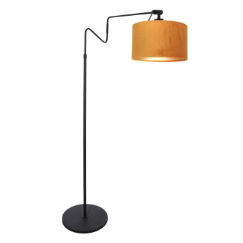 Illuminazione Steinhauer Linstrøm Lampada da terra Nero, 1-Luce