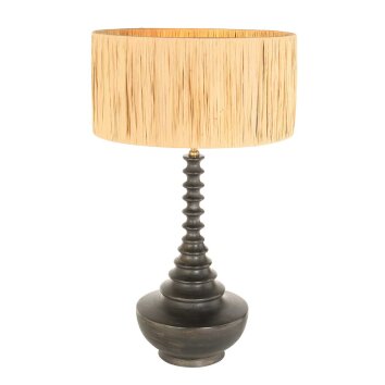 Illuminazione Steinhauer Bois Lampada da tavolo Nero, 1-Luce