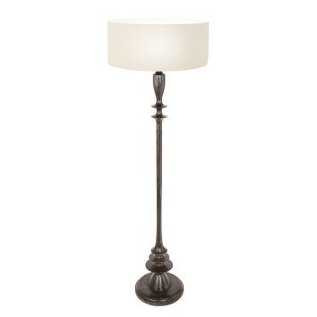 Illuminazione Steinhauer Bois Lampada da terra Nero, 1-Luce