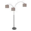 Illuminazione Steinhauer Light Lampada da terra Nero, 3-Luci