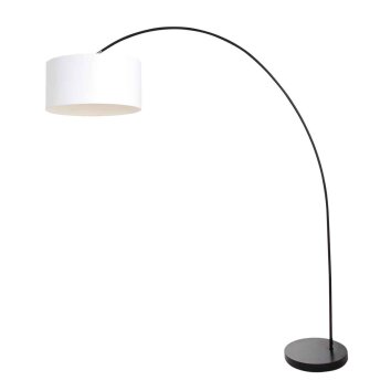 Illuminazione Steinhauer Solva Lampada da terra Nero, 1-Luce