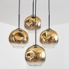 Ripoll Lampadario a sospensione, Lampada a sfera, Lampada a sospensione Oro, Chiaro, 4-Luci