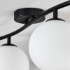 Gastor Plafoniera, Lampada a sfera Bianco, 4-Luci