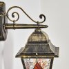 Chatelain Illuminazione esterna, Lampada da parete per esterno Oro, Nero, 1-Luce