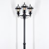 Lavajo Illuminazione esterna, Lampione multibraccia, Illuminazione viale Nero, 3-Luci