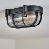 Godel Plafoniera da esterno, Plafoniera Nero, 1-Luce