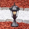 Lavajo Lampada con piedistallo, Illuminazione viale Nero, 1-Luce