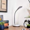 Sneslev Lampada da scrivania, Lampada da tavolo LED Argento, 1-Luce, Cambia colore