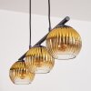 Koyoto Lampadario a sospensione, Lampada a sfera, Lampada a sospensione Oro, Chiaro, 3-Luci