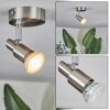 Gropptorp Plafoniera, Faretto da soffitto Nichel opaco, 1-Luce