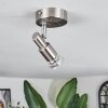 Gropptorp Plafoniera, Faretto da soffitto Nichel opaco, 1-Luce
