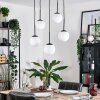 Gastor Lampadario a sospensione, Lampada a sfera, Lampada a sospensione Bianco, 5-Luci