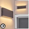 Gamas Lampada da parete per esterno, Illuminazione bagno, Applique, Faretto da parete Antracite, 1-Luce