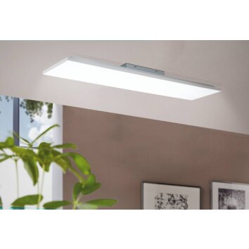 Eglo CALEMAR Plafoniera LED Bianco, 1-Luce