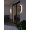 Illuminazione Eglo NEVIANO Lampada da parete per esterno LED Nero, 2-Luci