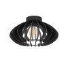 Illuminazione Eglo Eglo Plafoniera Nero, 1-Luce