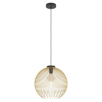 Illuminazione Eglo VENEZUELA Lampadario a sospensione Oro, Nero, 1-Luce