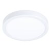 Illuminazione Eglo Eglo Plafoniera LED Bianco, 1-Luce, Sensori di movimento
