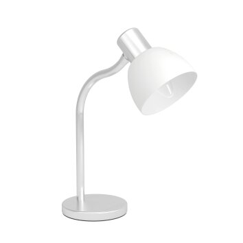 Illuminazione Eglo MACERE Lampada da tavolo Nichel opaco, 1-Luce