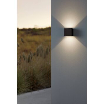 Illuminazione Eglo Eglo Illuminazione esterna LED Nero, 2-Luci