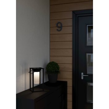 Illuminazione Eglo USIGNI Illuminazione esterna LED Nero, 1-Luce