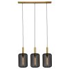 Illuminazione Lucide CORINA Lampada a sospensione Ottone, 3-Luci