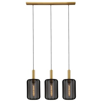 Illuminazione Lucide CORINA Lampada a sospensione Ottone, 3-Luci