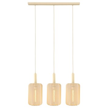 Illuminazione Lucide CORINA Lampada a sospensione Beige, 3-Luci