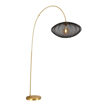 Illuminazione Lucide CORINA Lampada da terra, Lampade ad arco Ottone, 1-Luce