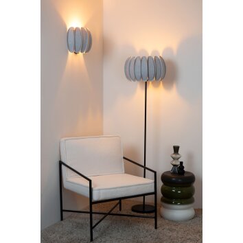 Illuminazione Lucide SPENCER Applique Nero, 1-Luce