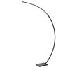 Illuminazione Lucide CURVE Lampada da terra LED Nero, 1-Luce