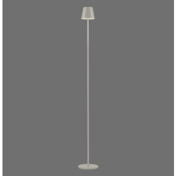 Illuminazione Leuchten Direkt EURIA Lampada da terra LED Grigio, 1-Luce