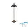 Illuminazione Leuchten Direkt ANSELM Lampada da terra LED Nero, 1-Luce