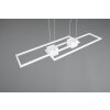 Illuminazione Trio Leuchten ALBANY Lampada a sospensione LED Bianco, 1-Luce, Telecomando